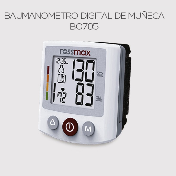 Baumanometro Digital De Muñeca Rossmax